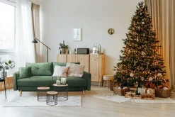 Sofa Saxo z funkcją spania granatowa cza