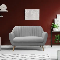 Sofa 2-sobowa Bella szara