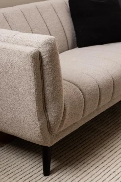 Sofa Tampa trzyosobowa beżowa Monza 60