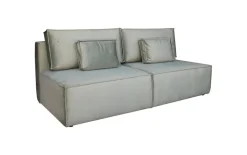 Sofa Toro z funkcją spania szary jasny Run Again 85