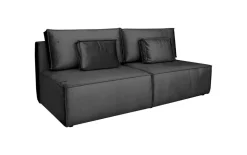 Sofa Toro z funkcją spania szary ciemny Run Again 90