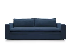 Sofa Ulnes z funkcją spania granatowa     Poso 05