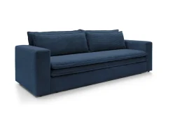 Sofa Ulnes z funkcją spania granatowa     Poso 05