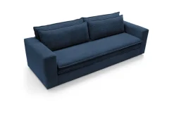 Sofa Ulnes z funkcją spania granatowa     Poso 05