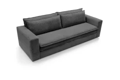 Sofa Ulnes z funkcją spania szara ciemna  Poso 60