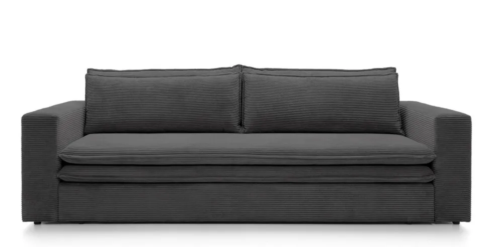 Sofa Ulnes z funkcją spania antracyt Poso 34