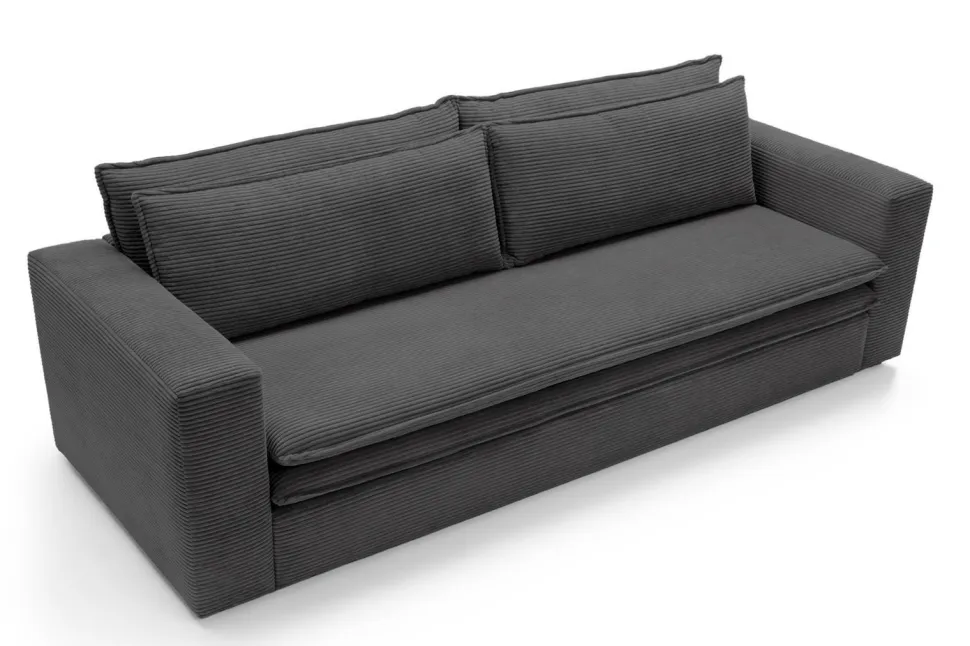 Sofa Ulnes z funkcją spania antracyt Poso 34