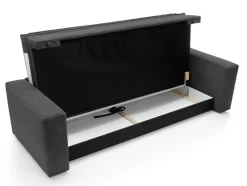 Sofa Ulnes z funkcją spania antracyt Poso 34