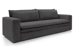 Sofa Ulnes z funkcją spania antracyt Poso 34