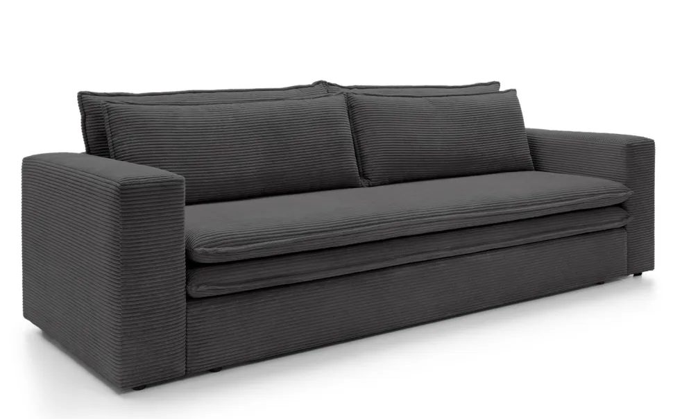 Sofa Ulnes z funkcją spania antracyt Poso 34