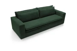 Sofa Ulnes z funkcją spania zielona Poso  14