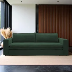 Sofa Ulnes z funkcją spania zielona Poso  14