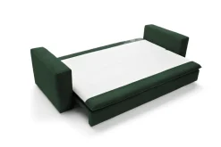 Sofa Ulnes z funkcją spania zielona Poso  14