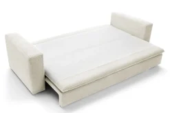 Sofa Ulnes z funkcją spania biała Poso    38