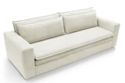 Sofa Ulnes z funkcją spania biała Poso    38