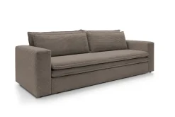 Sofa Ulnes z funkcją spania brązowa Poso  04