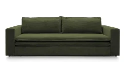 Sofa Ulnes z funkcją spania oliwkowa      Poso 46