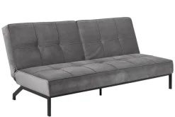 Sofa welwetowa Perugia VIC szara