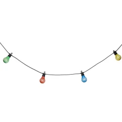 Solarna girlanda 10 LED multikolor