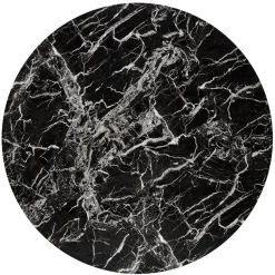 Stół Amber czarny marmur/ złoty