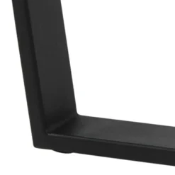 Stół Amble czarny marmur w stylu hampton