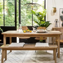 Stół Banila rozkładany akacja 90/180-260cm
