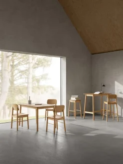 Stół Barlow 120x80cm dąb naturalny