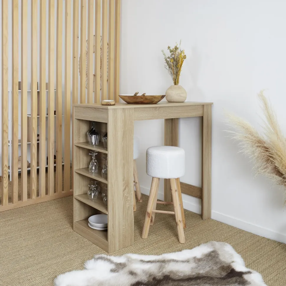 Stół barowy Blox naturalny