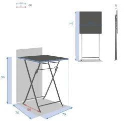 Stół barowy Greensboro szay