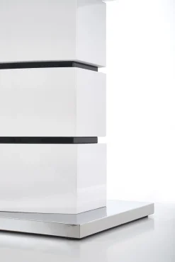 Stół Benno rozkładany biały 90/160-200cm