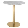 Stół Bolzano marmurowy/ złoty