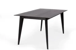 Stół BORD czarny dąb 140/200 x 90 cm nowoczesny