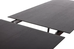 Stół BORD czarny dąb 140/200 x 90 cm nowoczesny