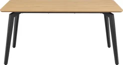 Stół Cadiz 160x90cm naturalny/czarny