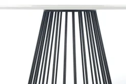 Stół Dabro biały marmur/ czarny