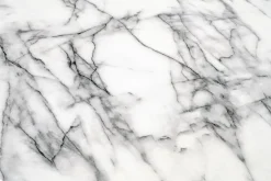 Stół Dabro biały marmur/ czarny