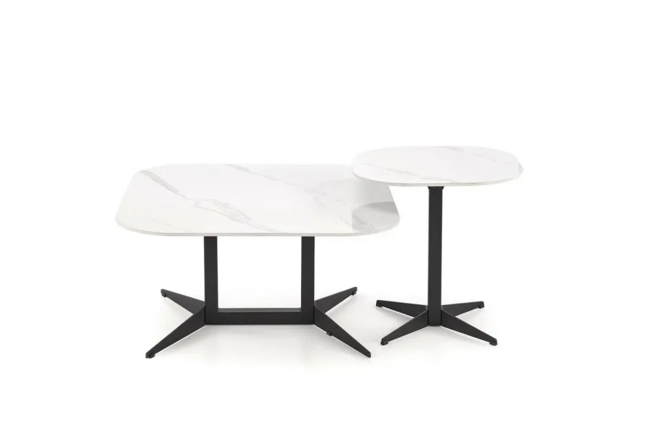 Stół Dalita duży biały marmur