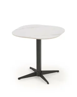 Stół Dalita mały biały marmur