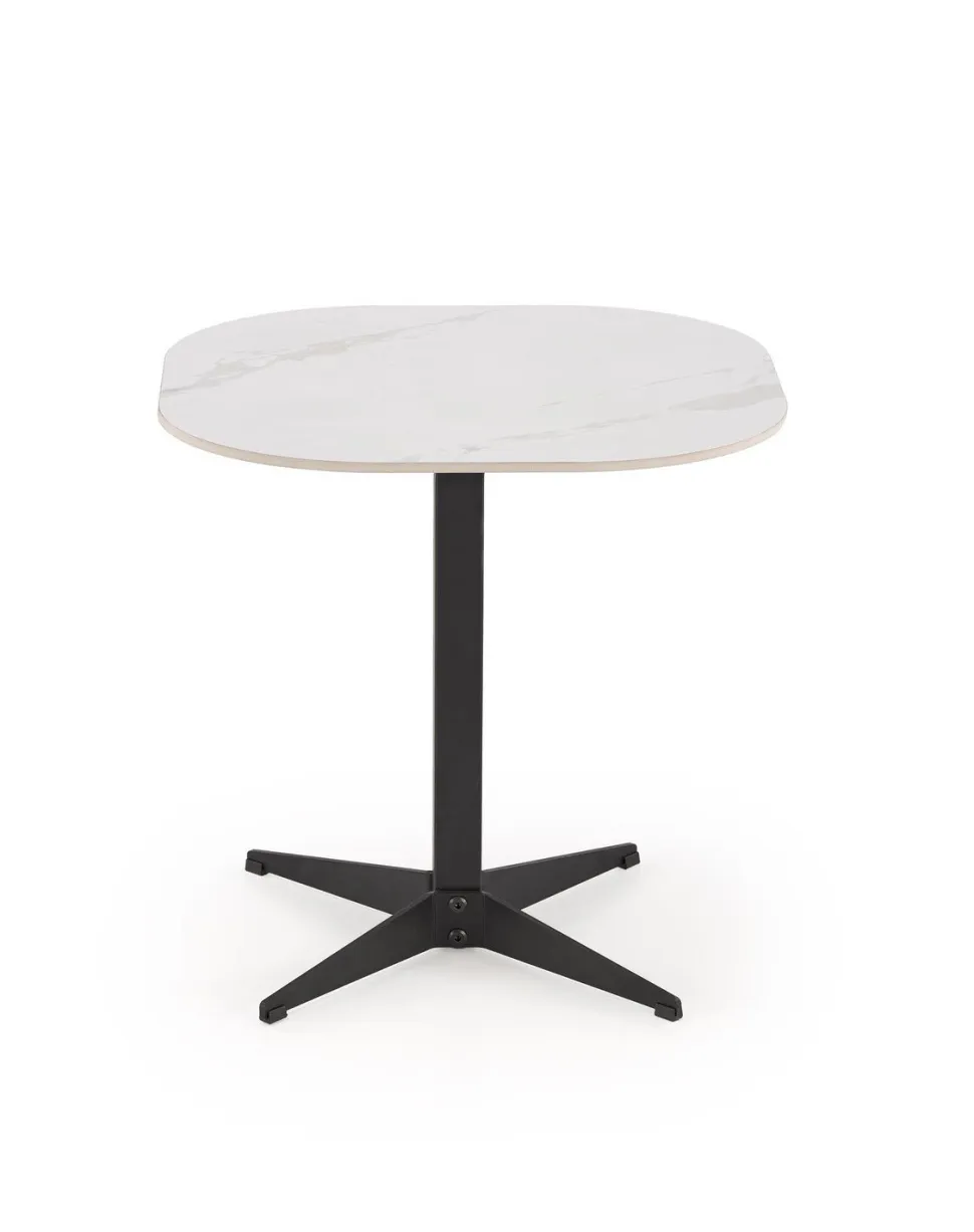 Stół Dalita mały biały marmur
