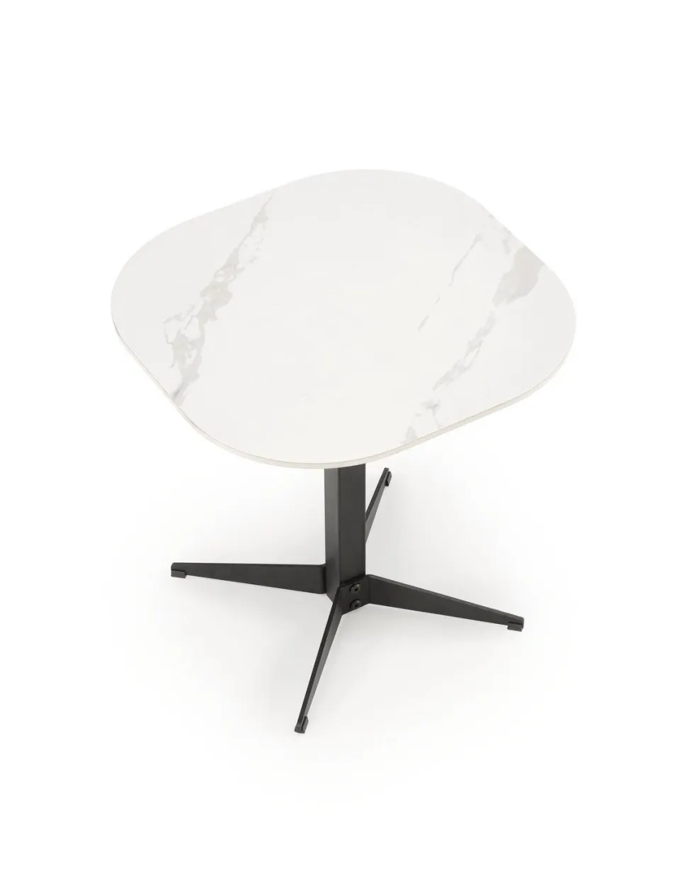 Stół Dalita mały biały marmur