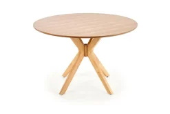 Stół Dancan okrągły dąb naturalny