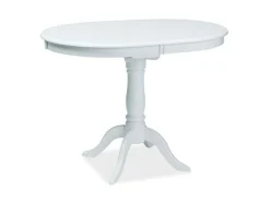 Stół Delongi rozkładany biały owalny