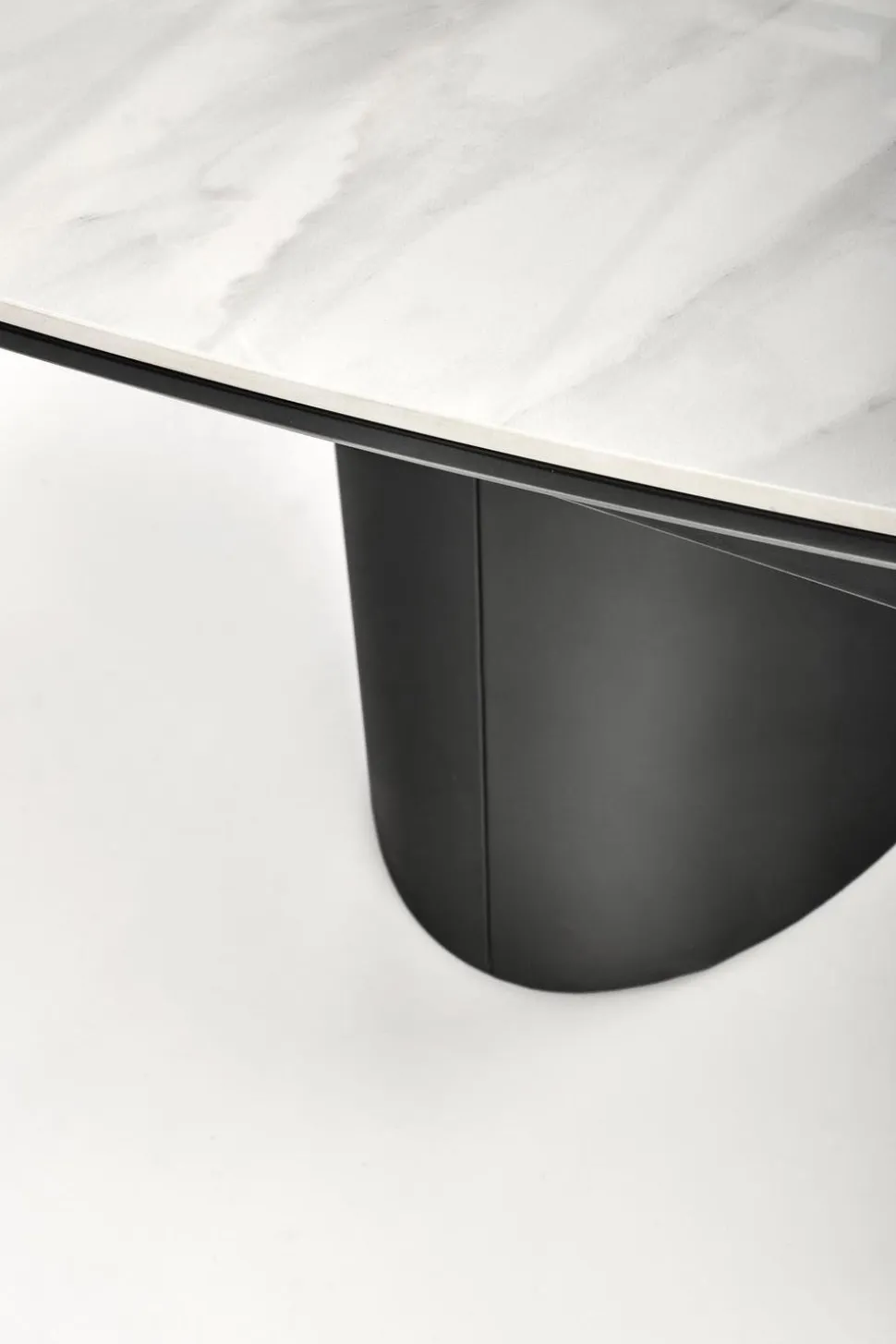 Stół Demin rozkładany, biały marmur