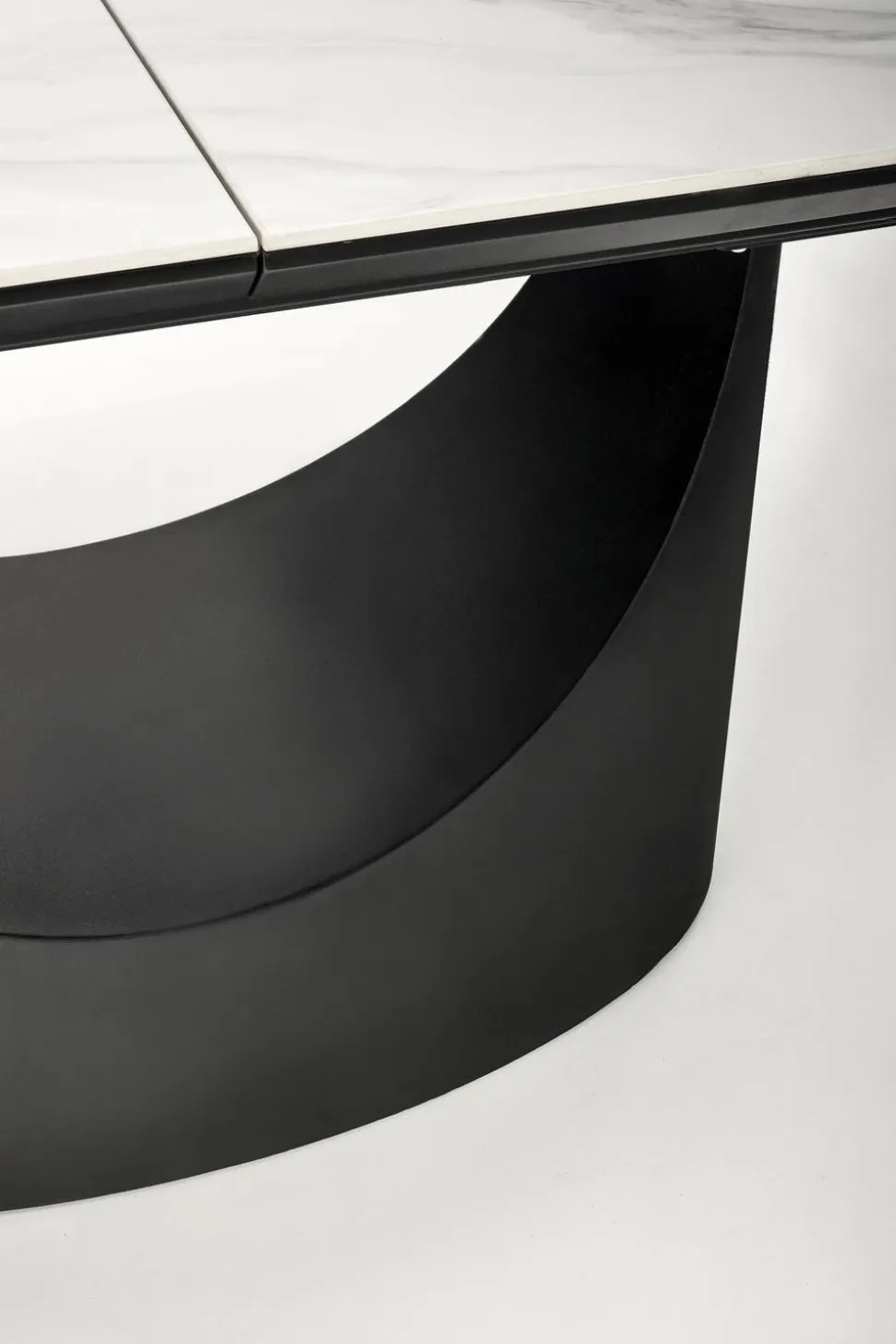 Stół Demin rozkładany, biały marmur