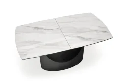 Stół Demin rozkładany, biały marmur