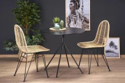 Stół Difo okrągły czarny