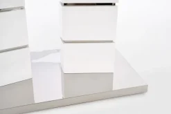 Stół Dorel rozkładany biały 90/160-200