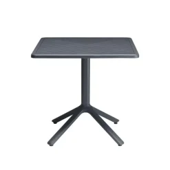 Stół Eco z wzorem antracytowy 70 cm