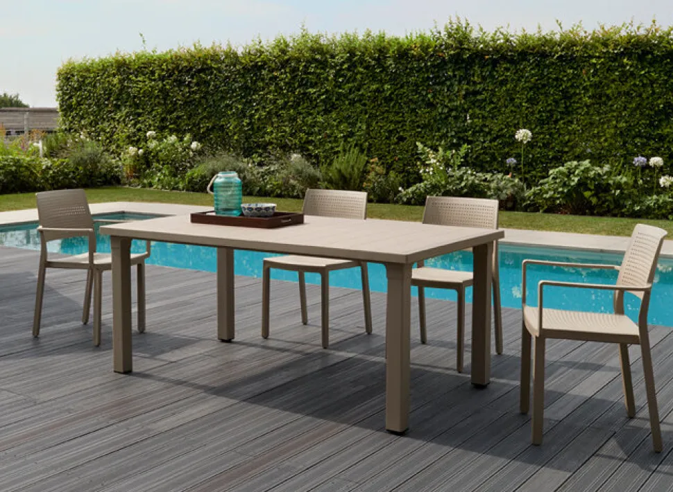 Stół Ercole 170x100 cm antracytowy