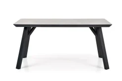 Stół Faxil jasny beton/ czarny